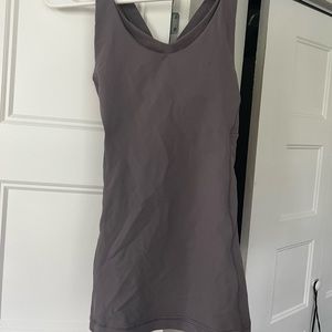 Lulu work out top with built in bra